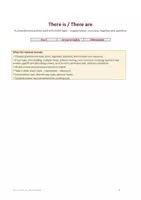 Vorschau - Arbeitsblätter - There is / There are – Complete English Worksheet Pack with answer key, year 5, differentiated - Deckblatt