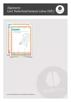 Vorschau - Arbeitsblätter - Leer Nederland kennen (ohne Differenzierung) - Deckblatt