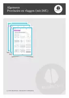 Vorschau - Arbeitsblätter - Provincies en vlaggen (mit Differenzierung) - Deckblatt