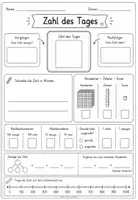 Vorschau - Arbeitsblätter - Mathestarter - Zahl des Tages - Seite 3