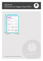 Vorschau - Arbeitsblätter - Provincies en vlaggen (ohne Differenzierung) - Deckblatt