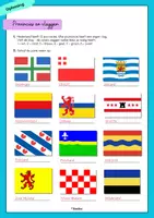 Vorschau - Arbeitsblätter - Provincies en vlaggen (ohne Differenzierung) - Seite 2