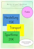 Vorschau - Poster - "Unser Fußballtrikot" - eigentliche Preisverteilung - Deckblatt