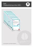 Vorschau - Arbeitsblätter - Stad - Wegbeschrijving (ohne Differenzierung) - Deckblatt
