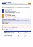 Vorschau - Arbeitsblätter - Satzglieder bestimmen – Klasse 6/7 Deutsch - Seite 3