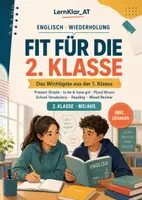 Vorschau - Arbeitsblätter - Fit für die 2. Klasse Englisch – Wiederholungsheft mit Lösungen | MS/AHS - Deckblatt