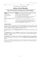 Vorschau - Arbeitsblätter - Philosophie-Klausur: Mill & Kant – Freiheit, Schadensprinzip und Mündigkeit - Seite 1
