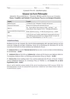 Vorschau - Arbeitsblätter - Philosophie-Klausuren Oberstufe: Erkenntnistheorie, Wissenschaft & Menschenbild - Seite 2