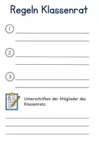 Vorschau - Unterrichtsreihen - Klassenrat Ablauf und Regeln - Seite 2