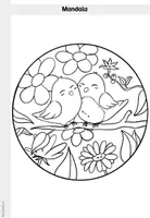 Vorschau - Mal- und Bastelvorlagen - Frühling Malvorlagen | Mandalas - Seite 2