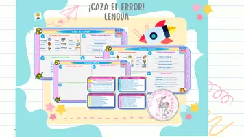 Vista previa - Juegos / Gamificación - CAZA EL ERROR LENGUA - Portada