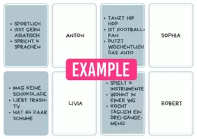 Vorschau - Stundenentwürfe - Materialpaket- 7 abwechslungsreiche, spannende Spiele/ Methoden zum Kennenlernen für Groß und Klein - Seite 3