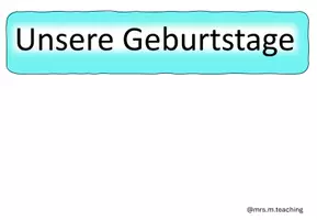 Vorschau - Poster - Delfine: Geburtstagskalender Wimpelkette - Seite 1
