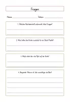 Vorschau - Stationenlernen - Deutsch Klasse 3/4 12 Lesetexte mit Fragen - Seite 2