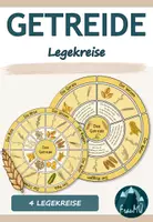 Vorschau - Spiele - Getreide – Legekreise zu den Getreidearten | Sachunterricht Klasse 3/4 - Deckblatt