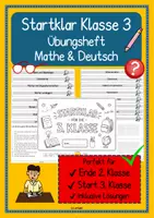 Vorschau - Arbeitsblätter - Startklar Klasse 3, Fit für die 3. Klasse - Deckblatt