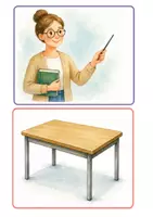 Vorschau - Bildkarten - Classroom II - Seite 1