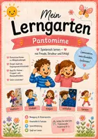 Vorschau - Spiele - Pantomime - Verben - Deckblatt