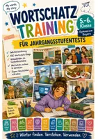 Vorschau - Prüfungsvorbereitung - Jahrgangsstufentest 7.Kl – Wortschatztraining - Deckblatt