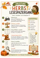 Vorschau - Quiz - 🍂 Herbst-Lesespaziergang – Lesen & Verstehen | 3. Klasse - Seite 2