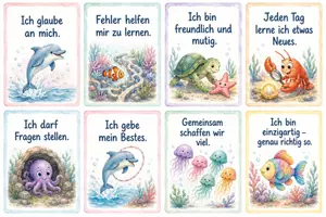 Vorschau - Bildkarten - Affirmationskarten_Mutmacher_Motivation_stärkendesMindset - Seite 1