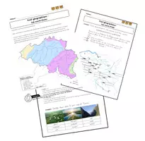 Aperçu - Préparation de séquence / Séquence complète - Géographie hydrographie belge- 4e primaire - Page de couverture