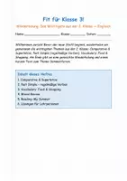 Vorschau - Arbeitsblätter - Fit für die 3. Klasse Englisch – Wiederholungsheft mit Lösungen MSAHS - Seite 1