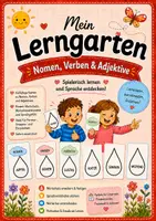 Vorschau - Bildkarten - Wortarten-Wolken (Nomen, Verben, Adjektive) - Deckblatt