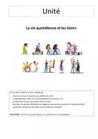 Vorschau - Arbeitsblätter - Französisch: Unité - Loisirs et activités quotidiennes - Seite 1