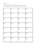 Voorbeeld - Getallenkennis tot 100 - Pagina 1