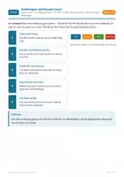 Vorschau - Arbeitsblätter - Anleitungen und Rezepte lesen – Leseverständnis von Vorgangstexten, Grundschule Deutsch, Klasse 3/4 - Seite 1