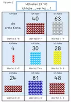 Vorschau - Spiele - Einmaleins | Malreihen ZR 100 | Ich habe, wer hat? 3fach differenziert - Seite 3