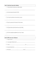Vorschau - Arbeitsblätter - Present Perfect For Since Merkblatt + Worksheet (More 3 Unit 7 Friendship) - Seite 3