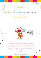anteprima - Esercizi - CARDS gioco in corsivo OPPALA Risolvi il pasticcio con Nio e Scarabocchio - Pagina 1