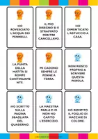 anteprima - Esercizi - Cards gioco in MAIUSCOLO OPPALA Risolvi il pasticcio con Nio e Scarabocchio - Pagina di copertina
