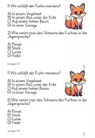 Vorschau - Arbeitsblätter - Miniheft Kl 1-2: Der Fuchs Miniwissen - Seite 2
