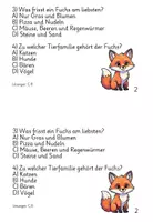 Vorschau - Arbeitsblätter - Miniheft Kl 1-2: Der Fuchs Miniwissen - Seite 3