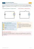 Vorschau - Arbeitsblätter - Der einfache Stromkreis – Schaltzeichen, Leiter, Reihen- und Parallelschaltung - Seite 1
