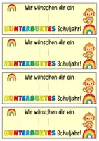 Vorschau - Mal- und Bastelvorlagen - Affenklasse Materialpaket Klassentier Affe - Seite 3