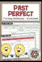 Vorschau - Arbeitsblätter - Past Perfect Simple Arbeitsblatt, Past Perfect Übungen, Grammatik Arbeitsblatt | Satzbildung trainieren, Past Perfect anwenden, Englischunterricht, 7., 8. Klasse - Deckblatt