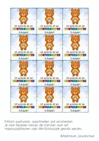 Vorschau - Anderer Materialtyp - Willkommensgruß Klassentier Bär Regenbogen - Seite 3