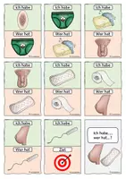 Vorschau - Spiele - Spiel:Ich habe, wer hat, Sexualerziehung, Wortschatz, Hygiene - Seite 3