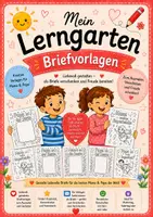 Vorschau - Mal- und Bastelvorlagen - Briefe zum ausmalen - Muttertag und Vatertag - Deckblatt