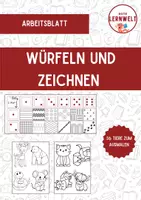 Vorschau - Arbeitsblätter - Würfeln und Malen: Tiere inspiriert von Albrecht Dürers "Rhinozeros" - Deckblatt