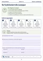 Vorschau - Arbeitsblätter - Bibliothek-Lesespur – Geheimer Brief Klasse 5–6 - Seite 1
