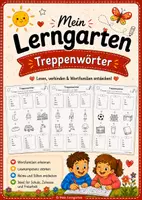 Vorschau - Arbeitsblätter - Lesen lernen mit Treppenwörtern - Deckblatt