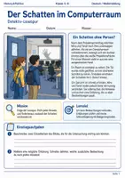 Vorschau - Arbeitsblätter - Detektiv-Lesespuren Klasse 5–6 – 5er-Bundle - Seite 1