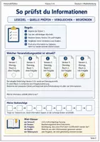 Vorschau - Arbeitsblätter - Der falsche Aushang – Lesespur Klasse 5–6 - Seite 1