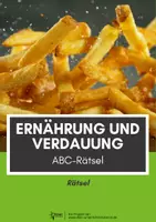 Vorschau - Arbeitsblätter - Ernährung und Verdauung - ABC-Rätsel für Klasse 7 - Deckblatt