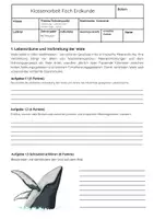 Vorschau - Arbeitsblätter - Wale: Lebensräume, Wanderungen & Walschutz - Klassenarbeit mit Lösungen - Seite 1